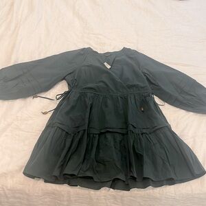 NWT Madewell Dark Green Dress